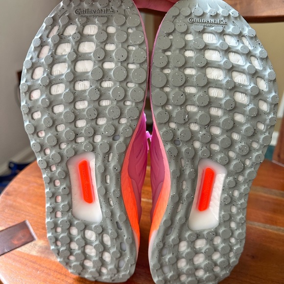 Adidas ULTRABOOST 5.0 DNA RUNNING SHOES SNEAKERS Bliss Lilac / Beam Orange - Picture 14 of 17